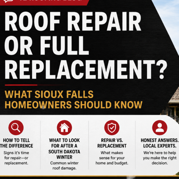 Roof Repair or Replacement Sioux Falls